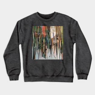 Branches- Nature Paper Collage Crewneck Sweatshirt